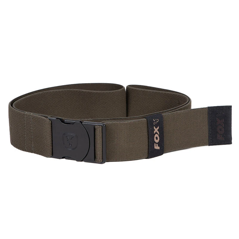 Fox Khaki Elasticated Belts